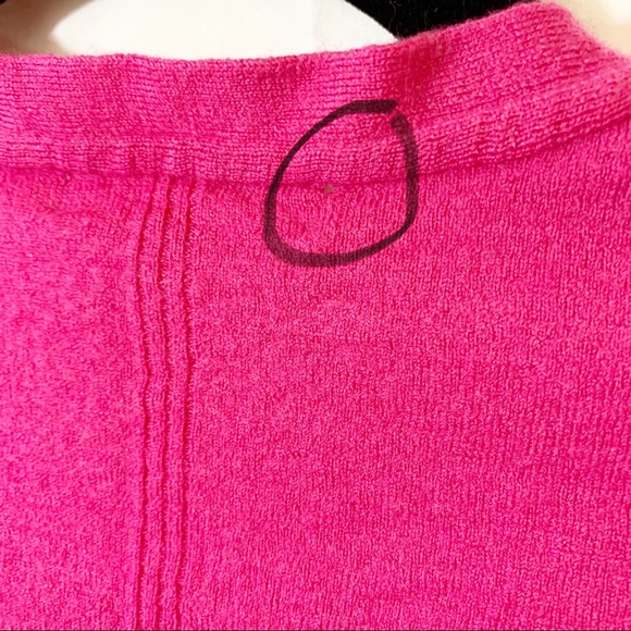Banana Republic Extra Fine Merino Wool Pink Medium - Picture 7 of 7